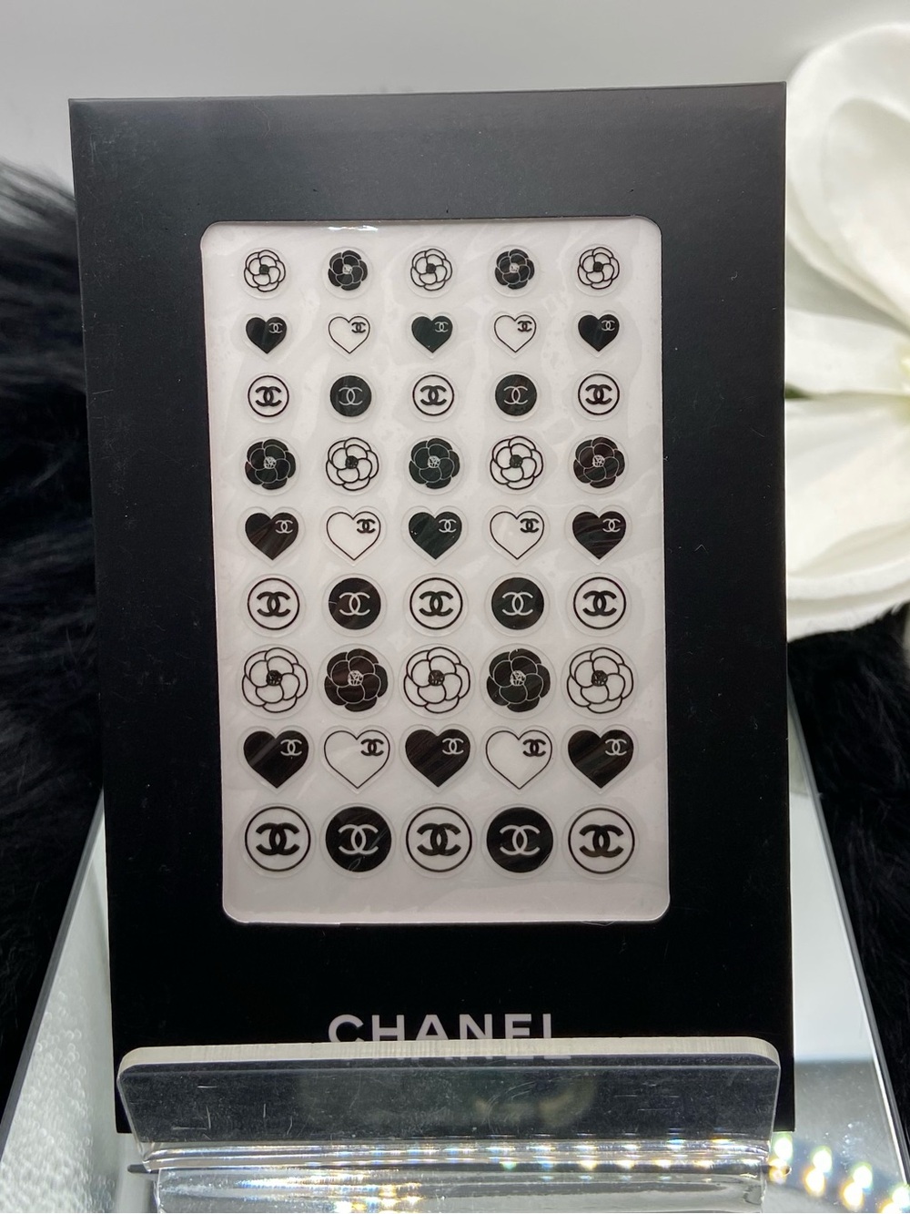 CHANEL BEAUTE NAILS STICKERS, GWP NEW